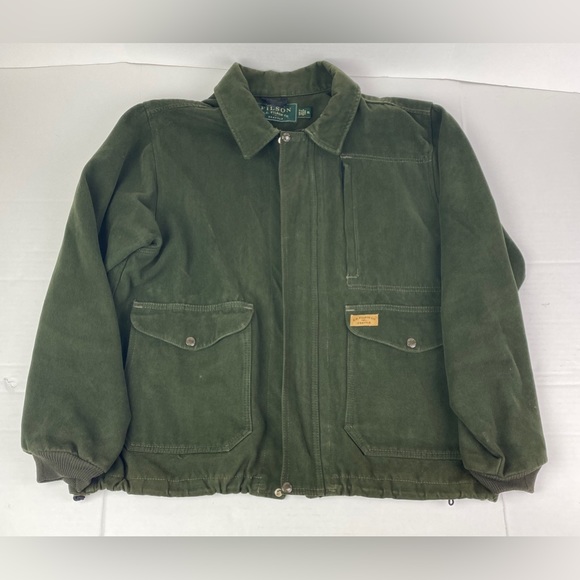 Filson Jackets & Coats Filson Mens Xl Jacket Army Green Heavy
